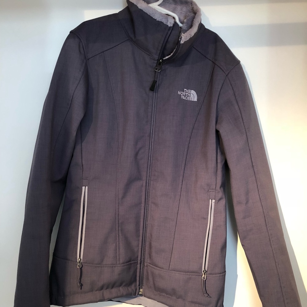 North face gray jacket
